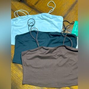 3pc Basic Camisole Tank Set